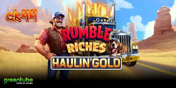 Rumble Riches™ Haulin’ Gold™ স্লট গেমের গ্রাফিক্স